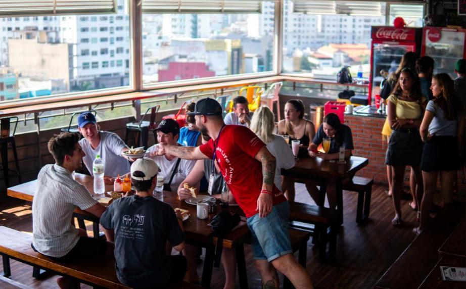 Vietnam Backpacker Hostels - Saigon Ho Chi Minh-byen Eksteriør bilde
