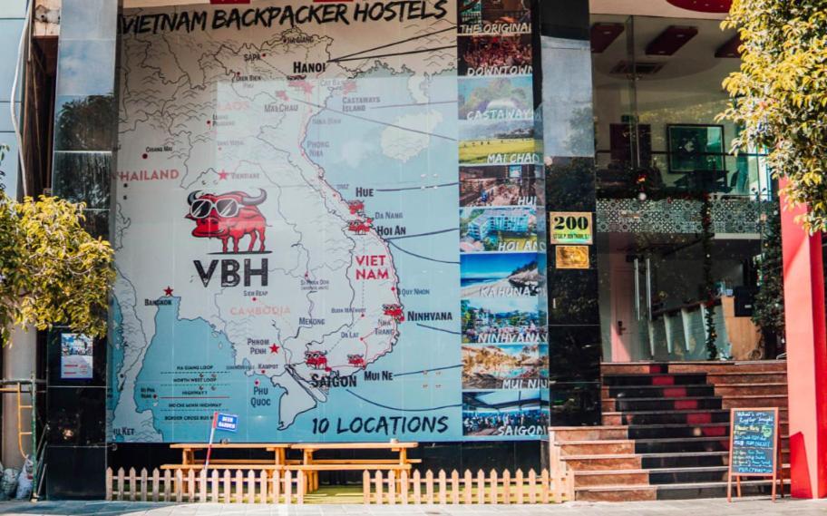 Vietnam Backpacker Hostels - Saigon Ho Chi Minh-byen Eksteriør bilde